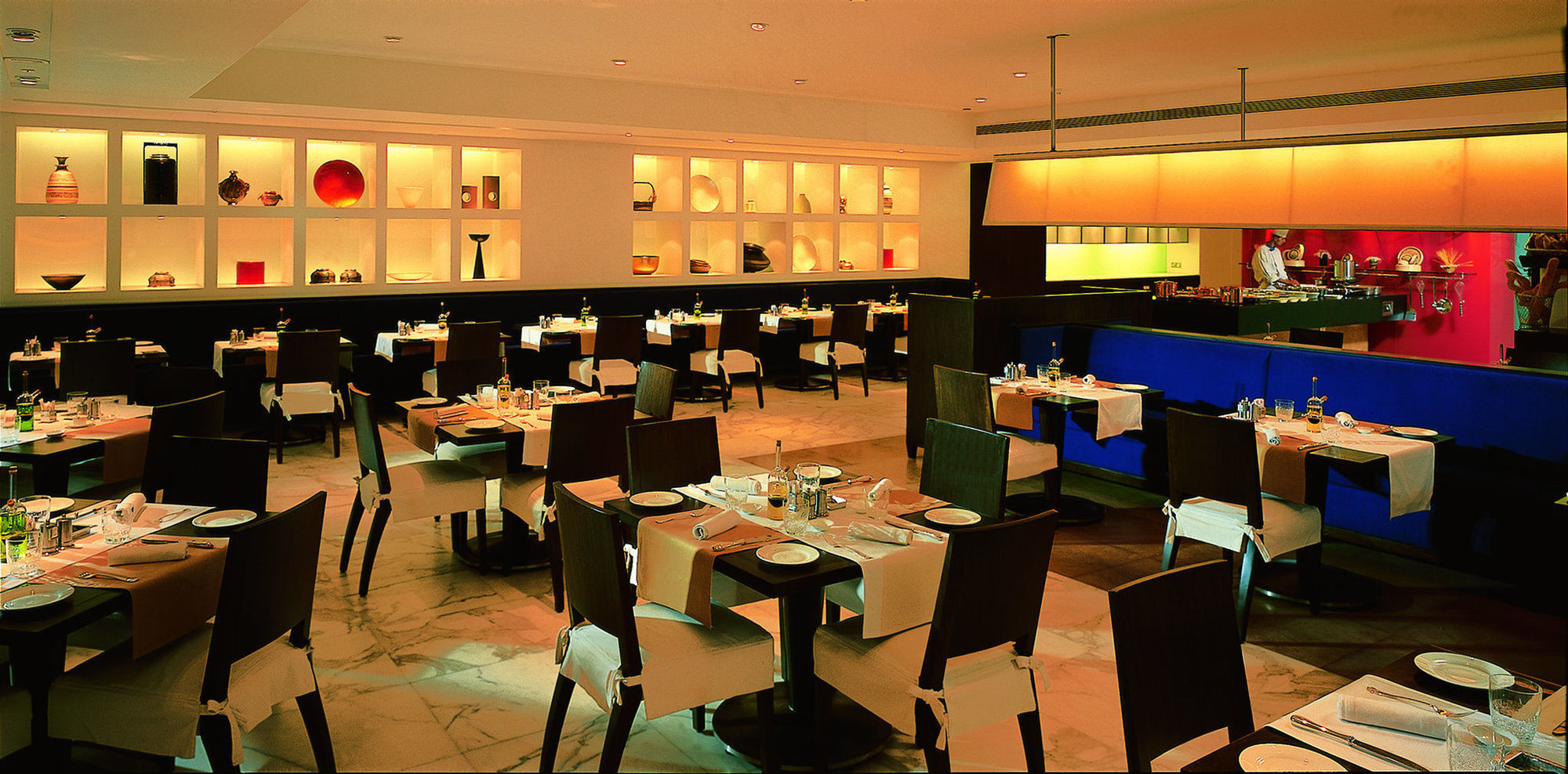 Отель Trident Nariman Point Мумбаи Ресторан фото